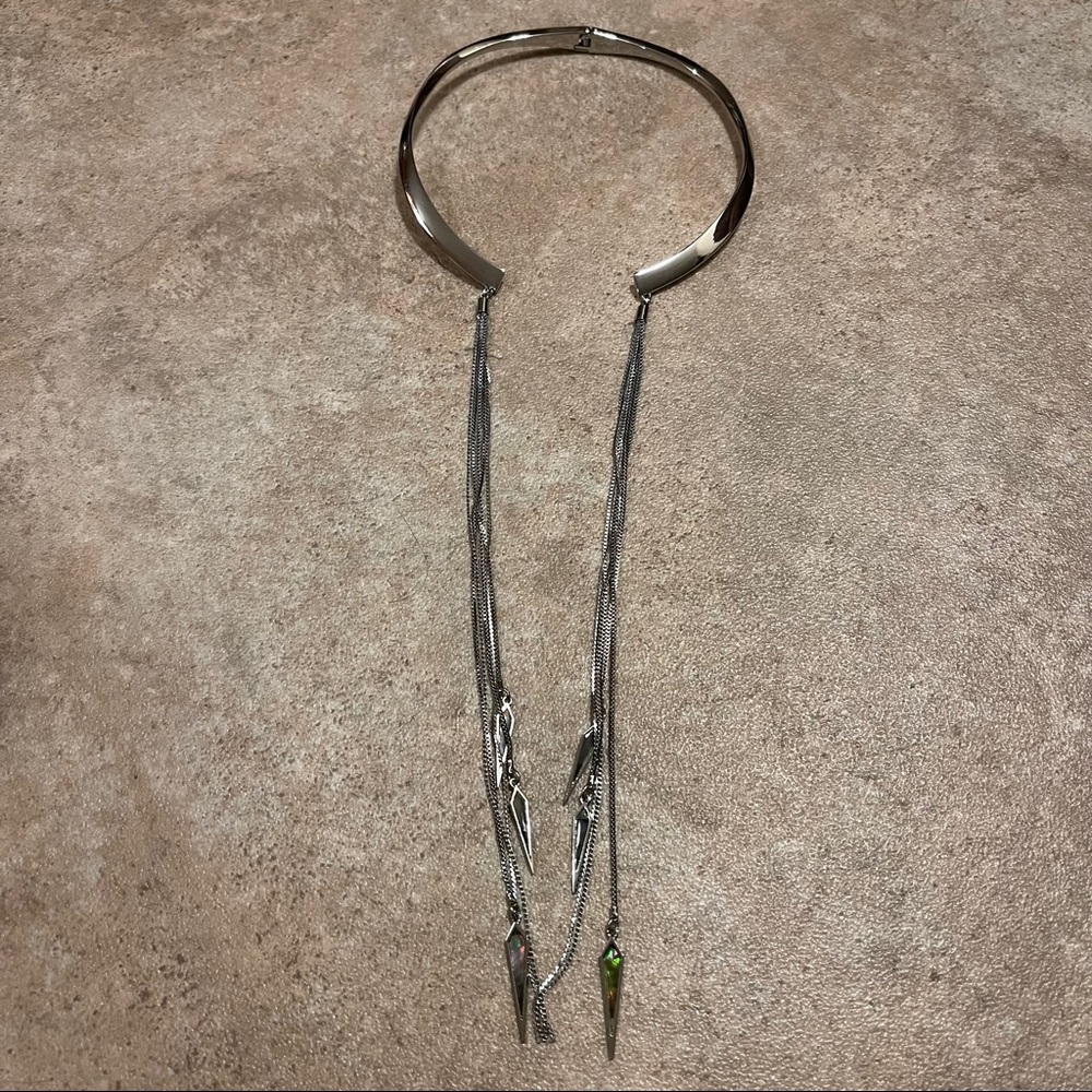 WHBM collar necklace and earring set